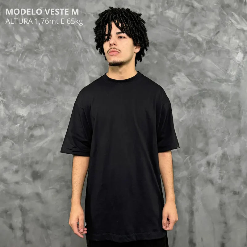 Kit com 6 Camisetas VFK Oversized Preto