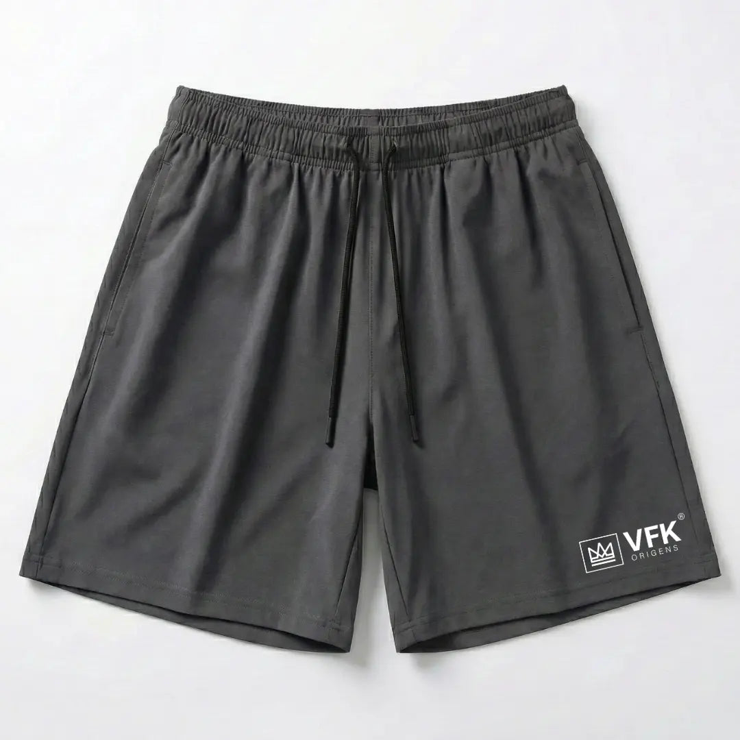 Shorts Performance VFK Origens Essência Cinza Grafite