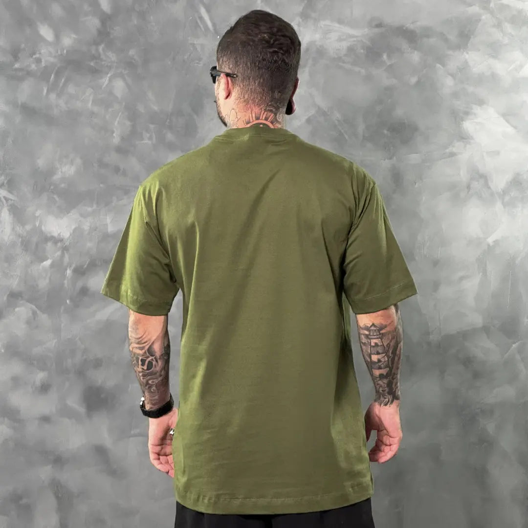 Camiseta Oversized Vfk Verde