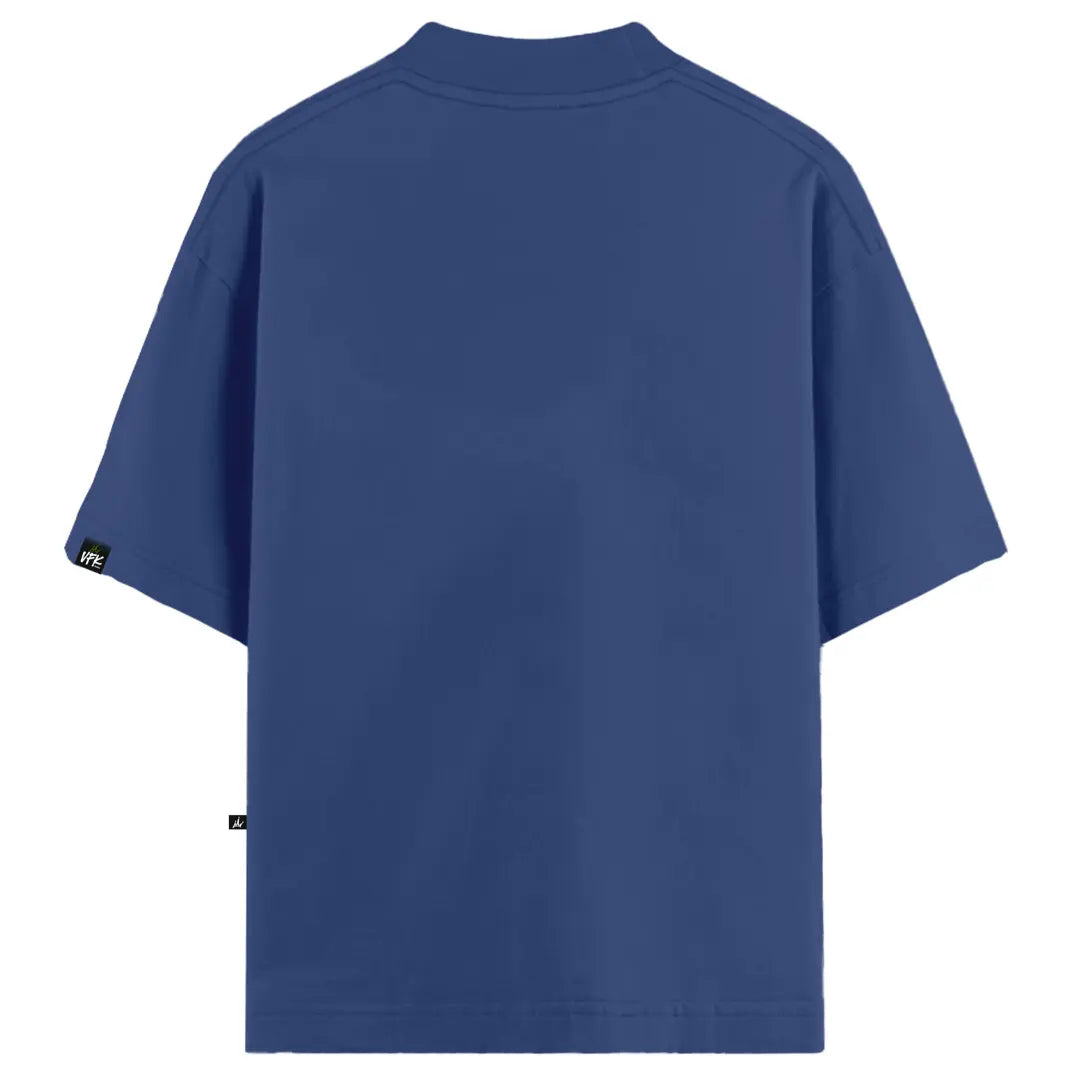 Camiseta Oversized Maduro Busted Azul