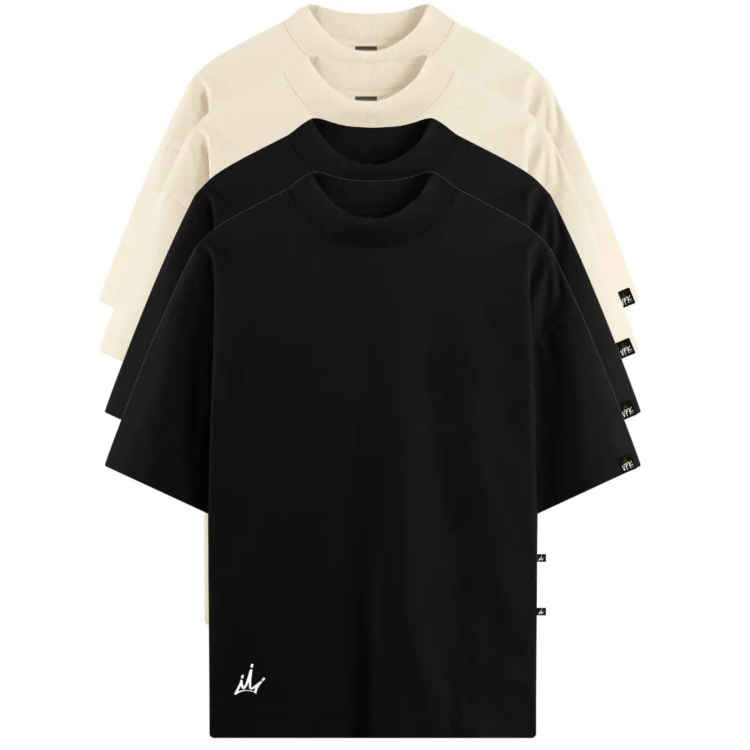 Kit com 4 Camisetas VFK Oversized
