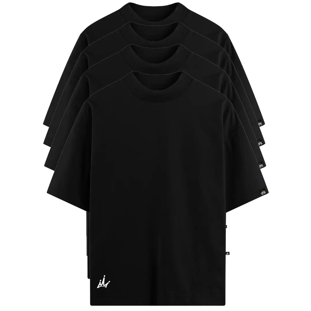 Kit com 4 Camisetas VFK Oversized