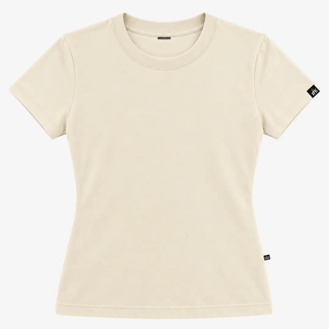 Baby Look Feminina Lisa Off White
