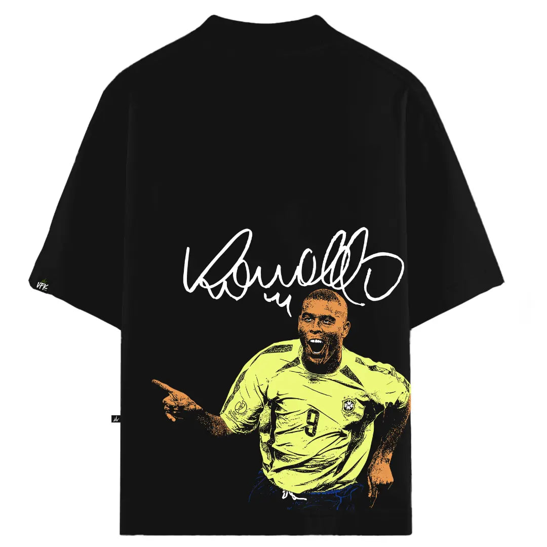 Camiseta Oversized VFK R9 Legacy Preta