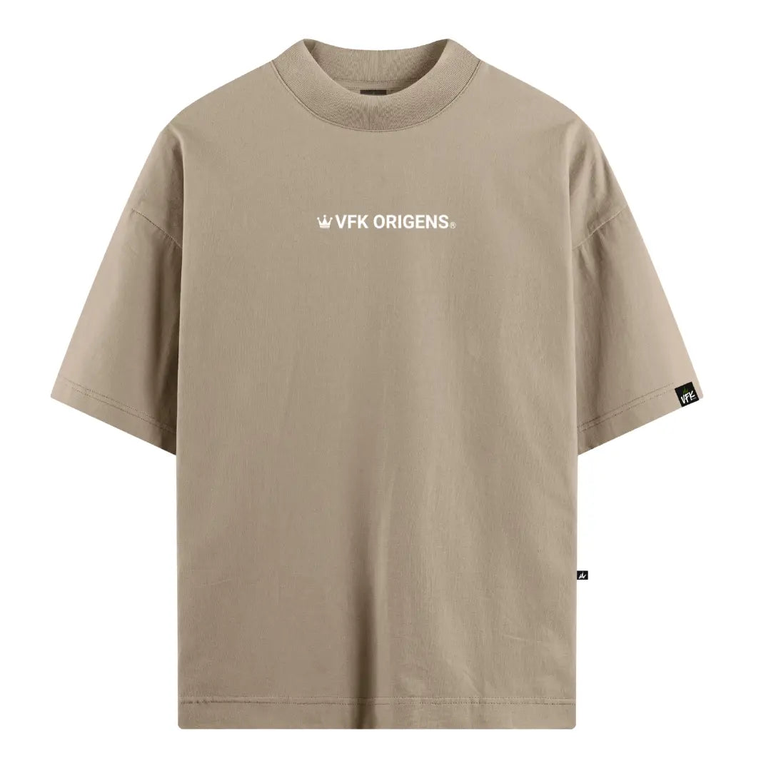 Camiseta Oversized Bege