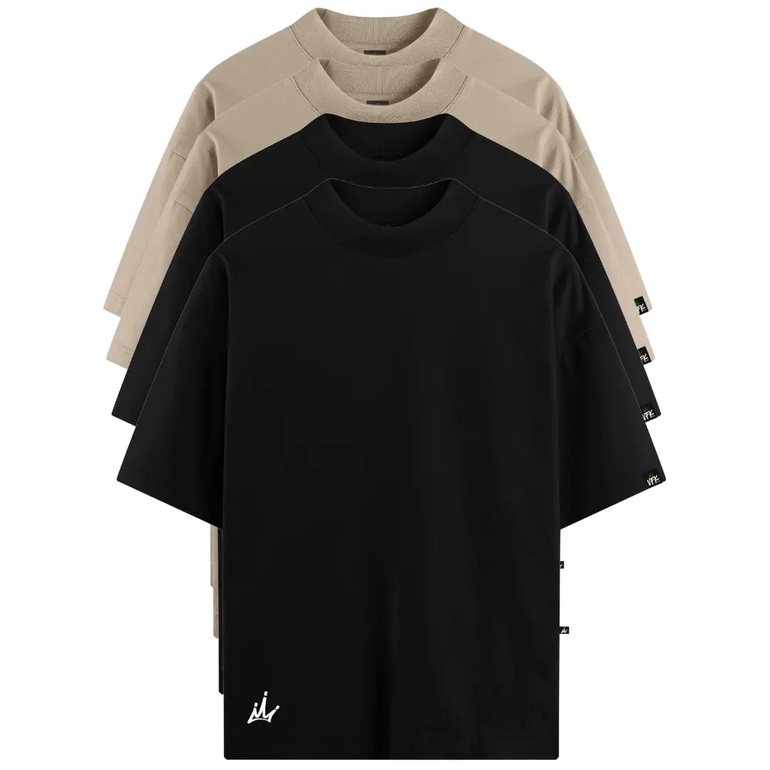 Kit com 4 Camisetas VFK Oversized