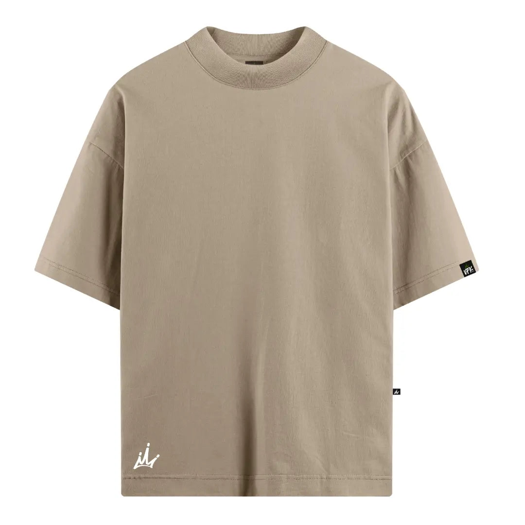 Camiseta Oversized Bege