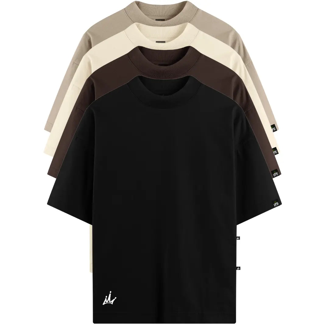 Kit com 4 Camisetas VFK Oversized REF. VFK202