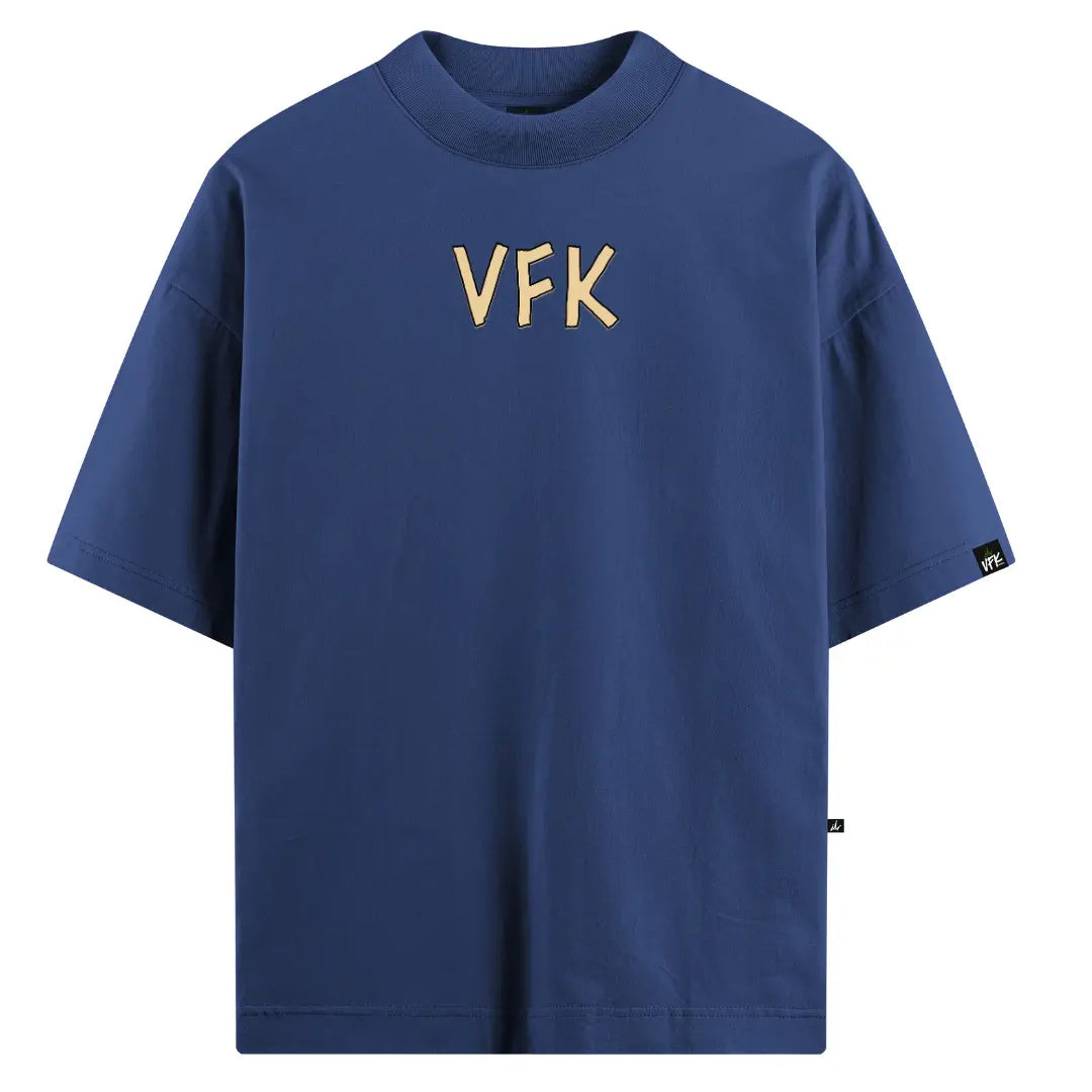 Camiseta Oversized Viking Origens Azul