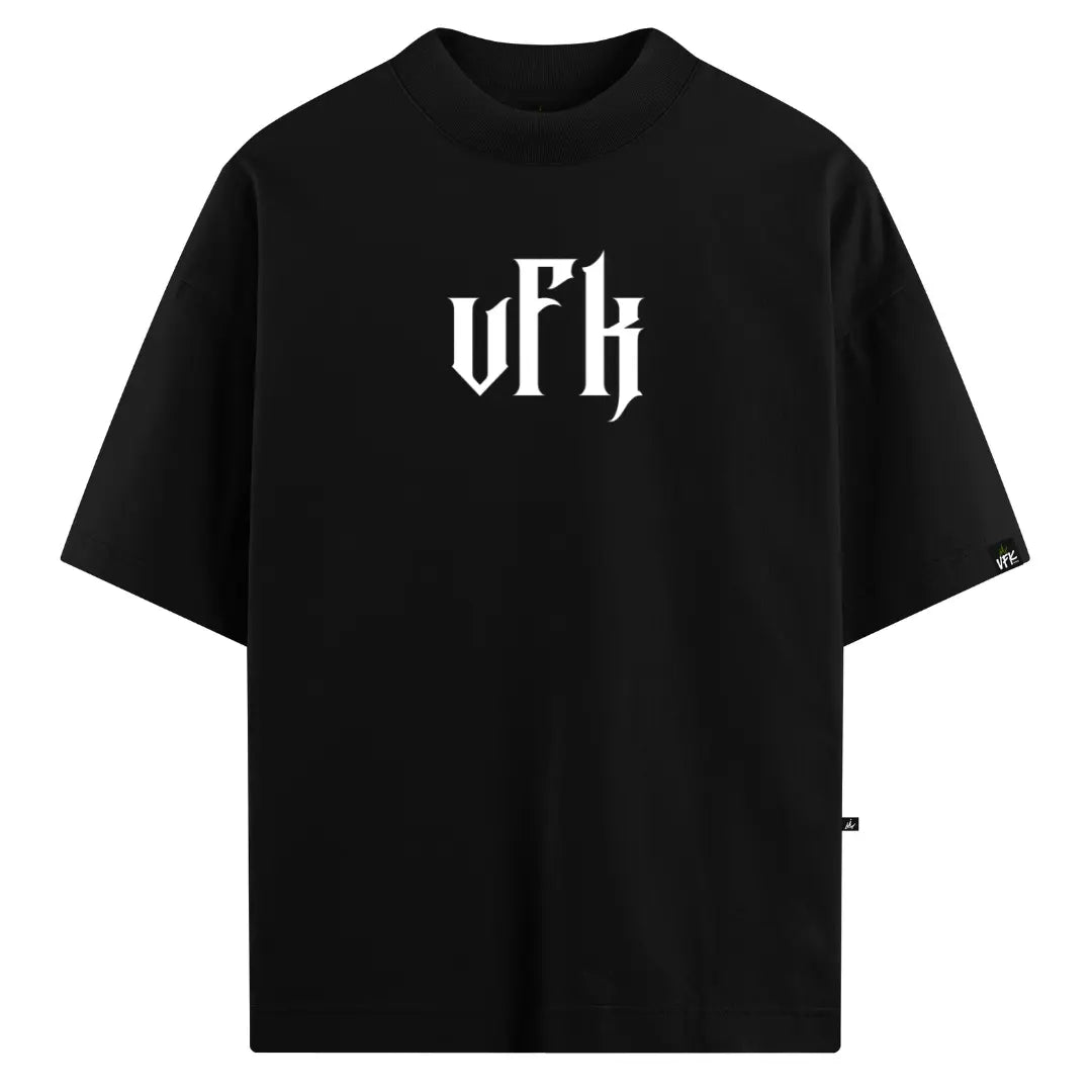 Camiseta Oversized Forjado na Fé Preto