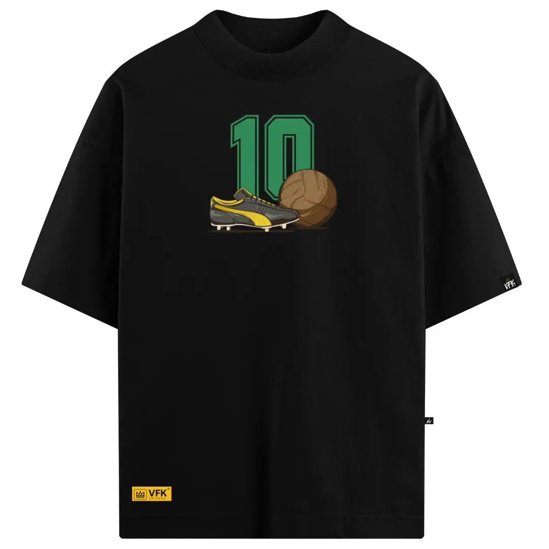 Camiseta Oversized Neymar JR Preta