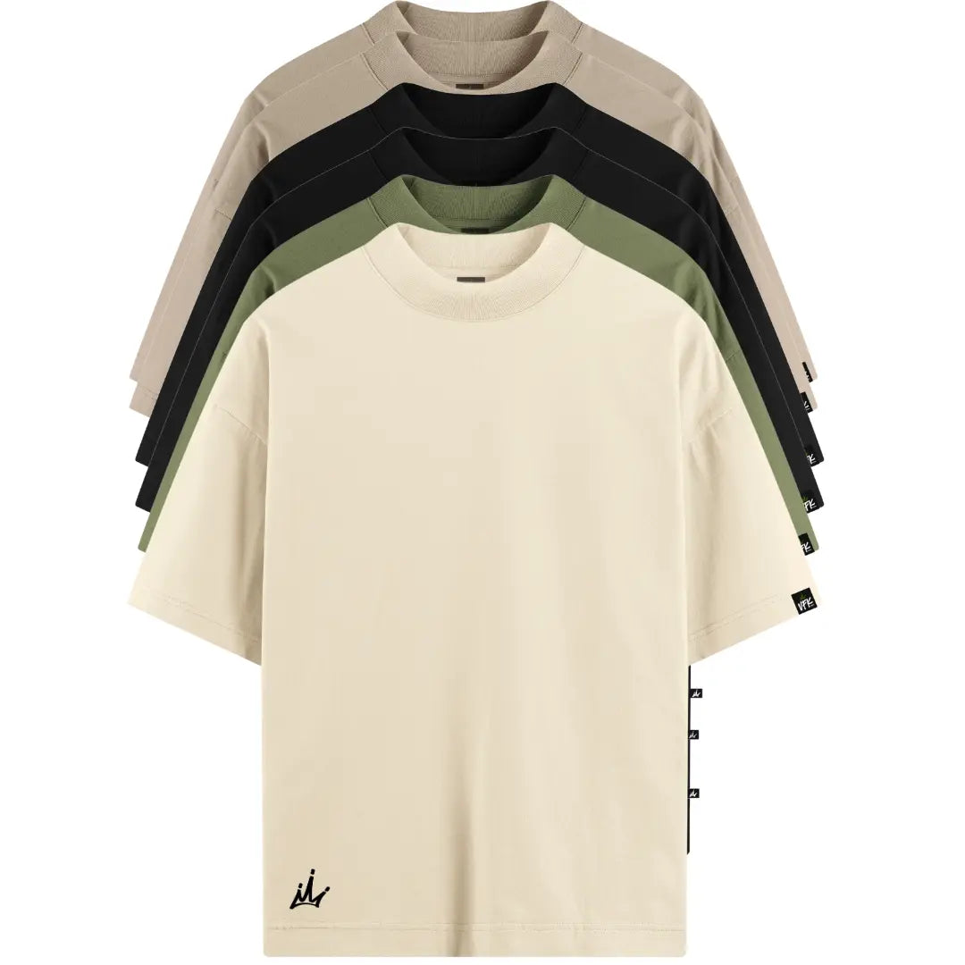 Kit com 6 Camisetas VFK Oversized