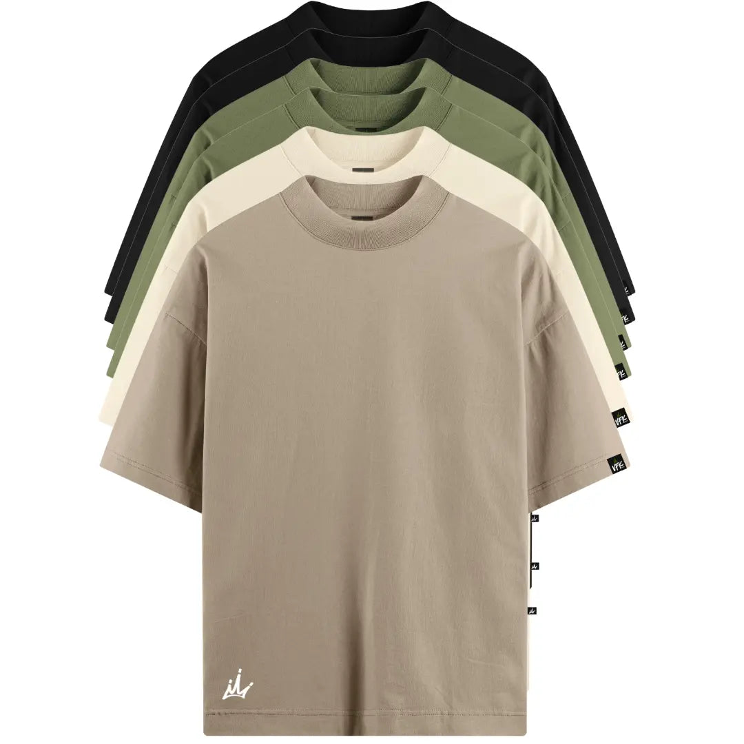 Kit com 6 Camisetas VFK Oversized