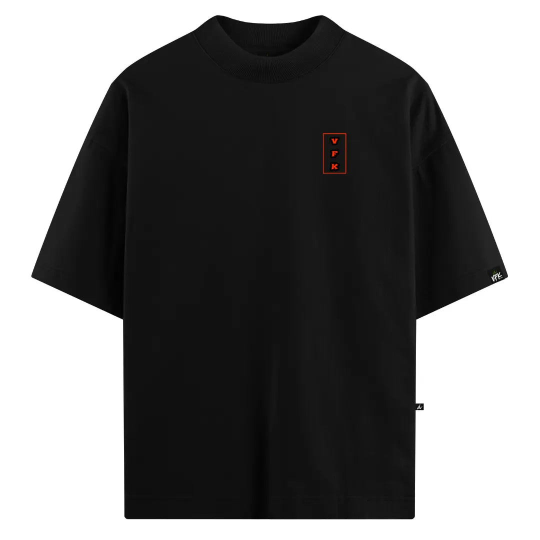 Camiseta Oversized Dragon Preto