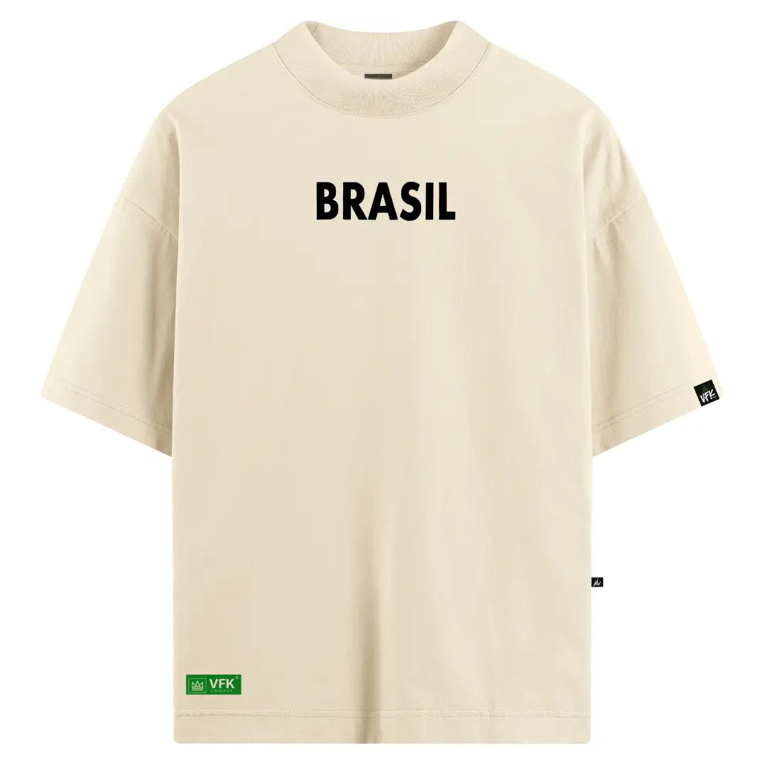 Camiseta Oversized VFK Eternos Off White