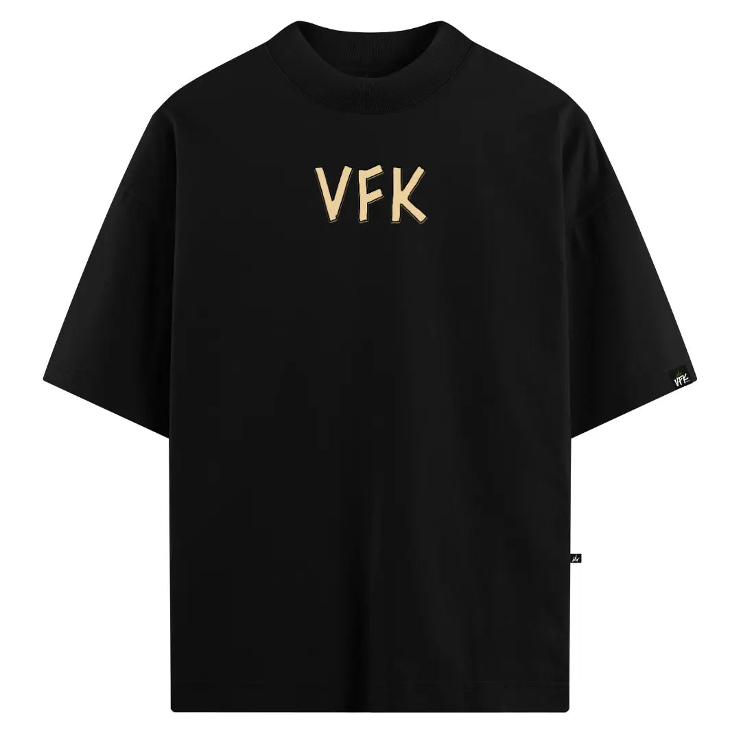 Camiseta Oversized Viking Origens Preto