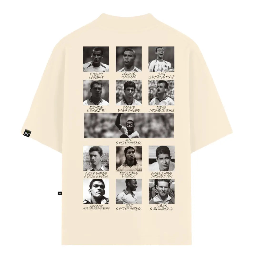 Camiseta Oversized VFK Eternos Off White