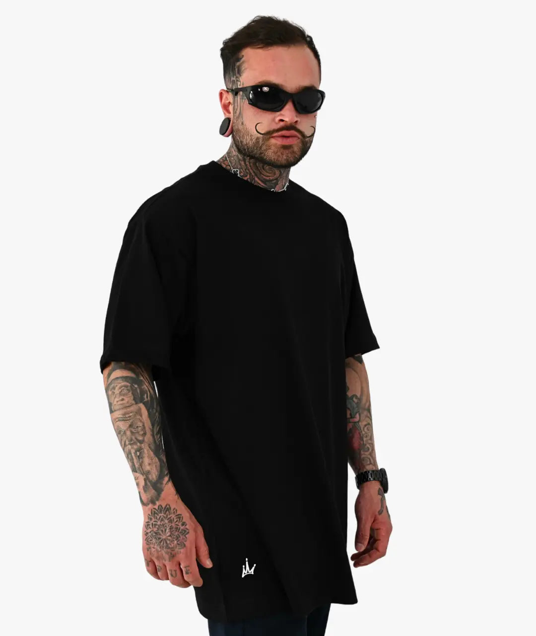 Camiseta Oversized Lisa Preto