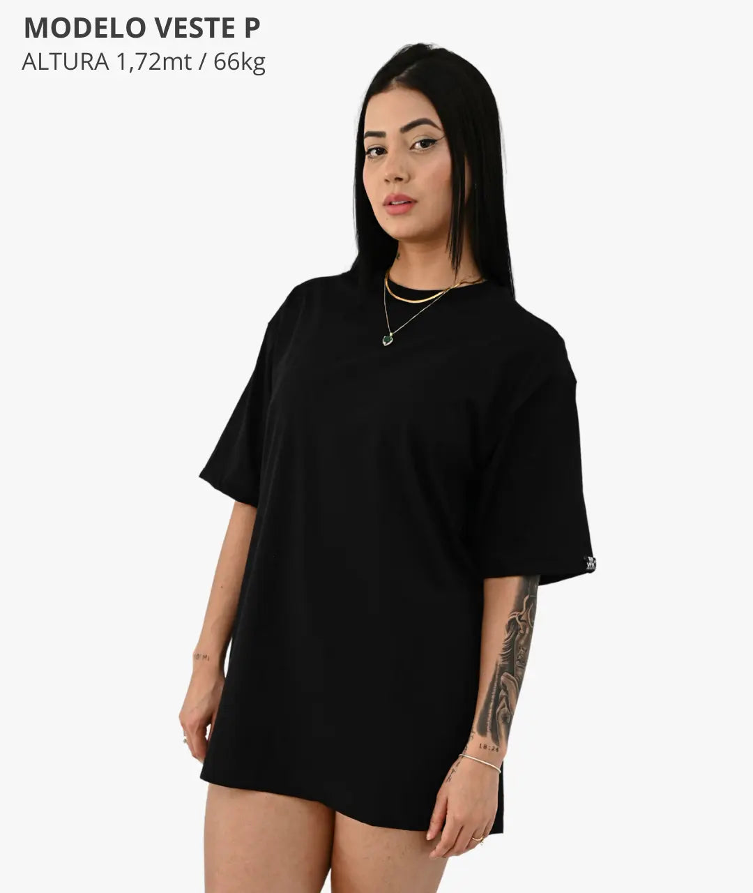 Kit com 3 Camisetas VFK Oversized