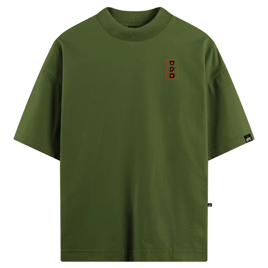 Camiseta Oversized Dragon Verde