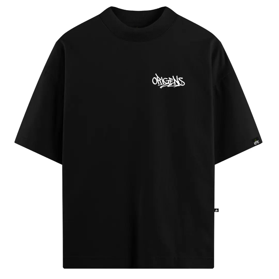 Confira a Camiseta Oversized Graffiti Left Preto