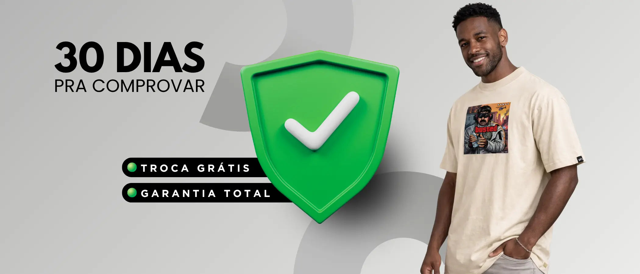 Camiseta Oversized Com Garantia