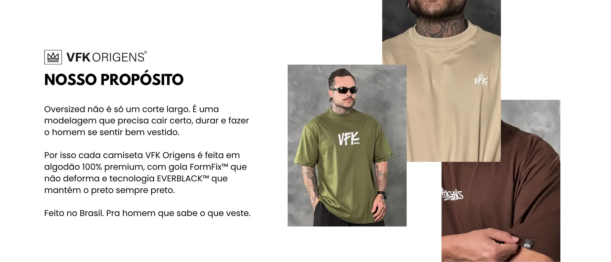 Camiseta Oversized VFK Origens