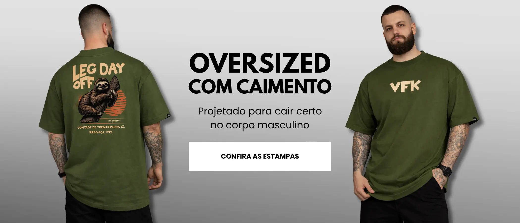 Camisetas Oversized VFK Origens