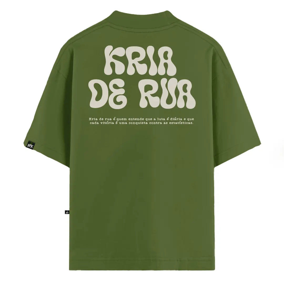 Camiseta Oversized Verde