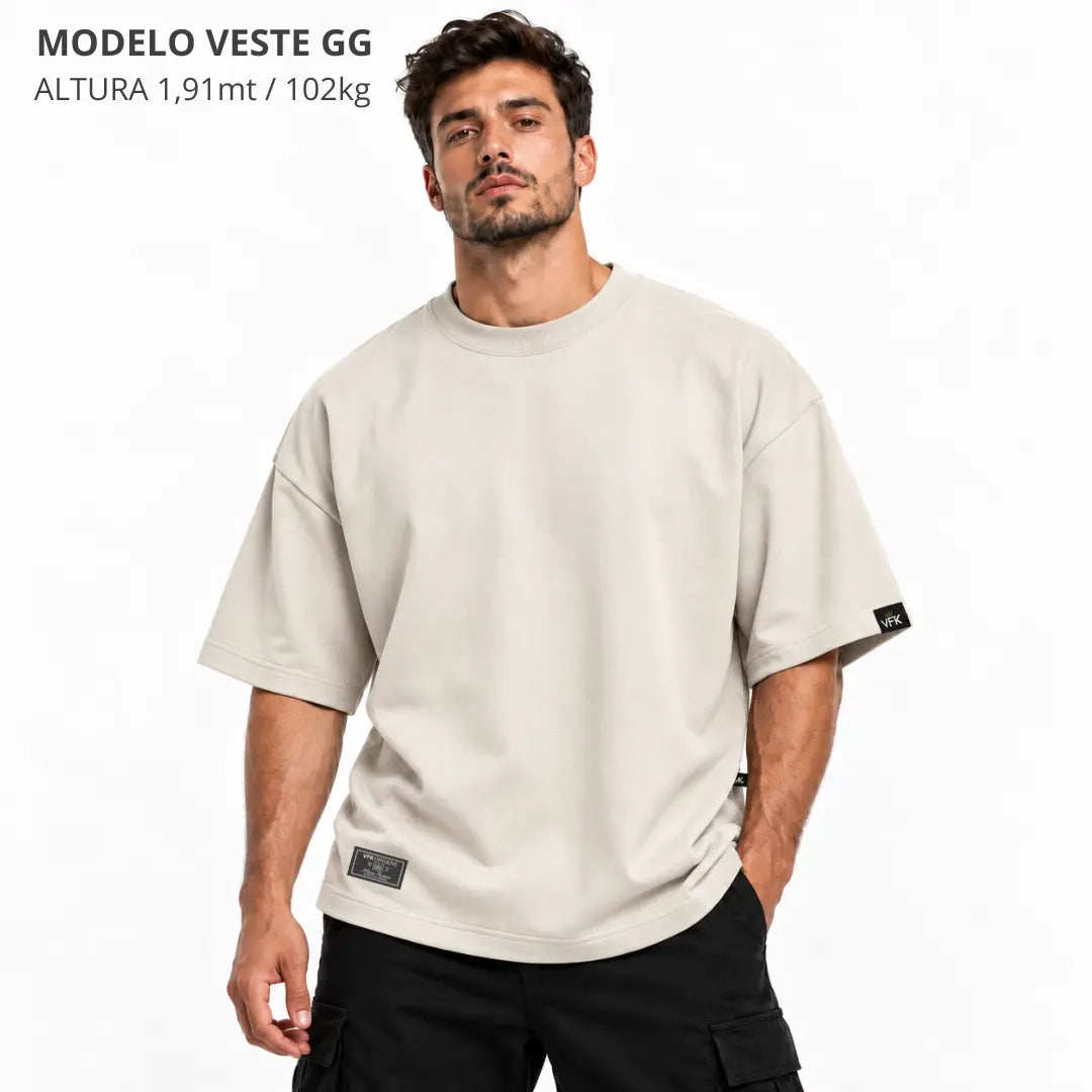 Kit Com 6 Camisetas Oversized VFK Heavy