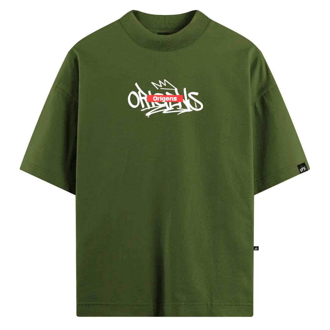 Camiseta Oversized Quebec Verde
