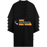 Kit 6 Camisetas Oversized Personalizadas