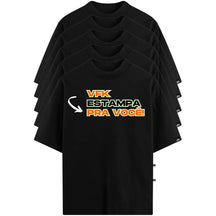 Kit 6 Camisetas Oversized Personalizadas