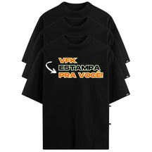 Kit Com 3 Camisetas Oversized Personalizadas