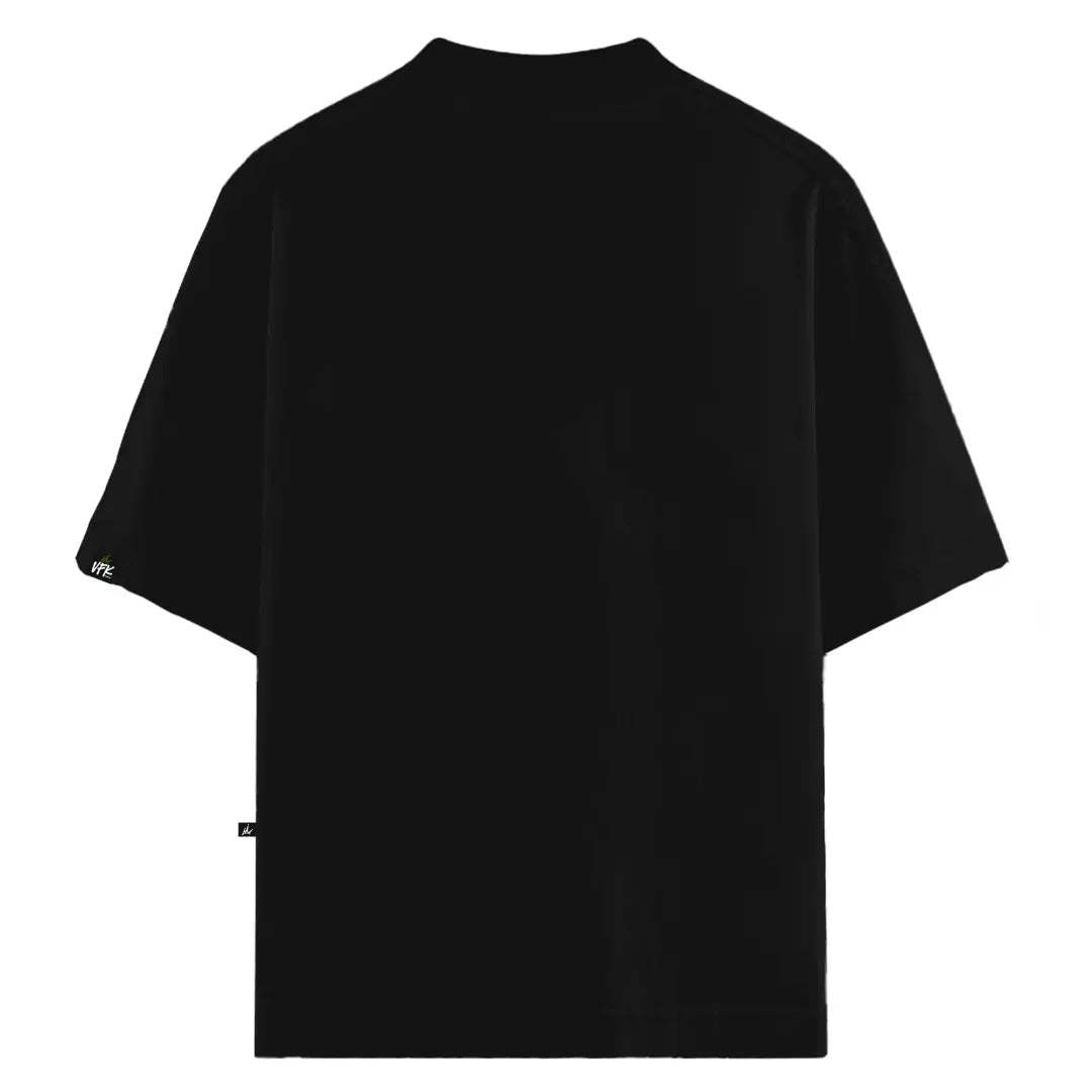 Camiseta Oversized Maduro Busted Preto