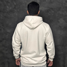 Moletom Confort Origens Canguru com Capuz Off White
