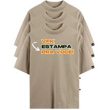 Kit Com 3 Camisetas Oversized Personalizadas
