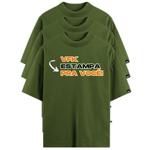 Kit Com 3 Camisetas Oversized Personalizadas