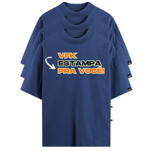 Kit Com 3 Camisetas Oversized Personalizadas