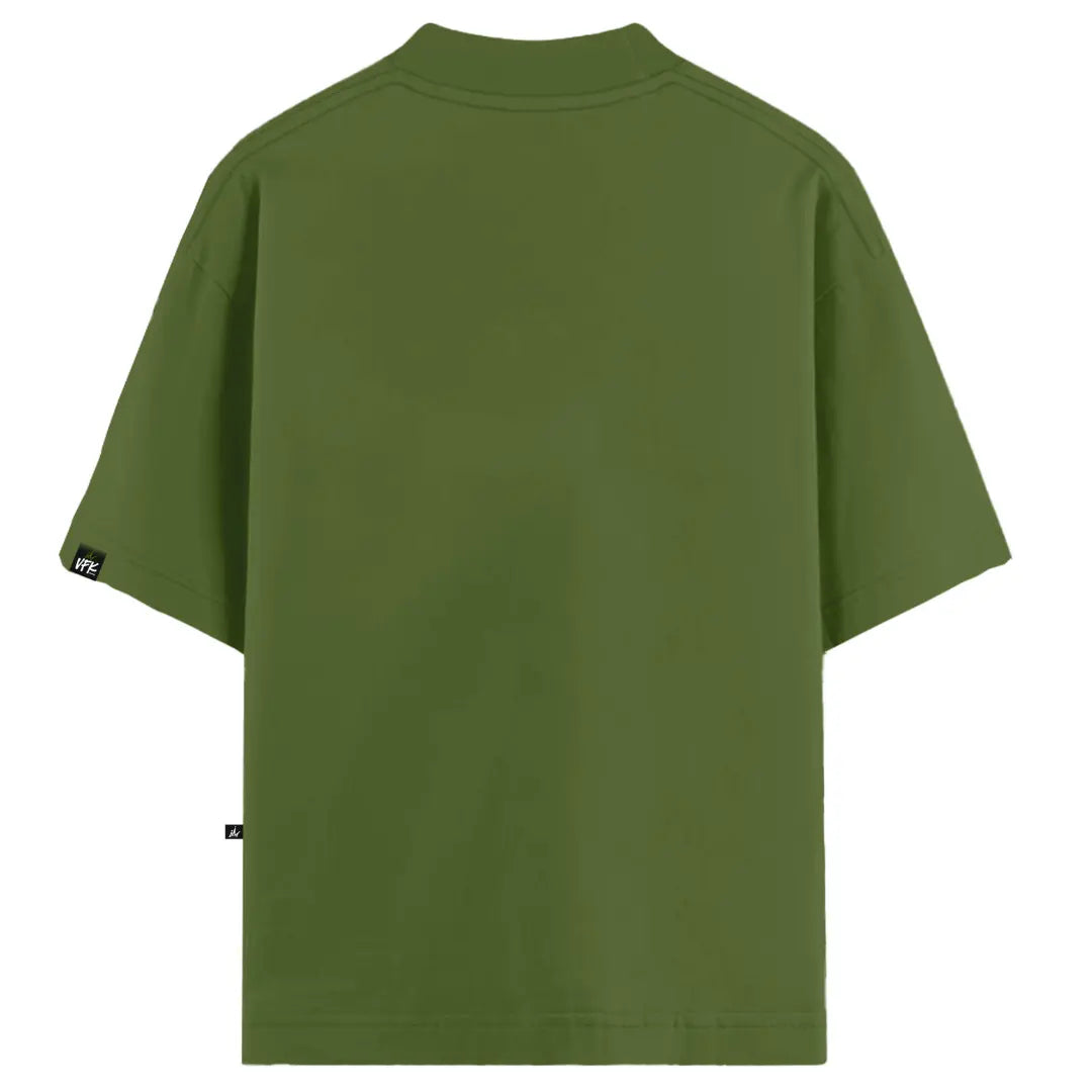 Camiseta Oversized Maduro Busted Verde