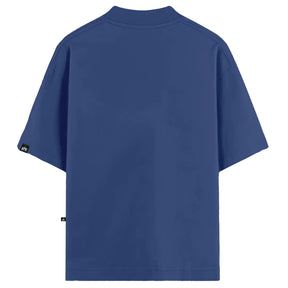 Camiseta Oversized Maduro Busted Azul