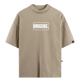Camiseta Oversized Bege