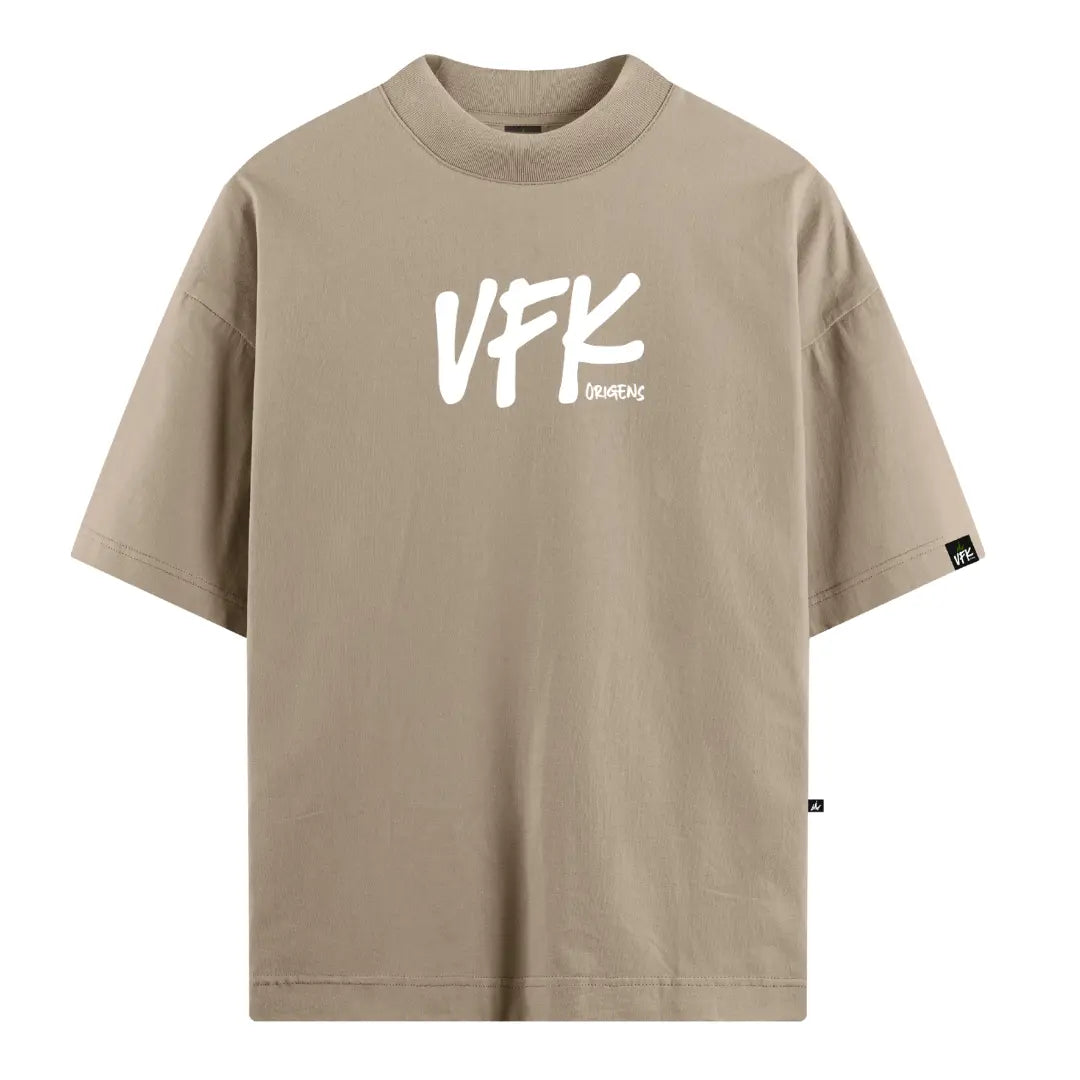 Camiseta Oversized Bege