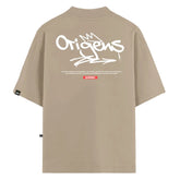 Camiseta Oversized Bege