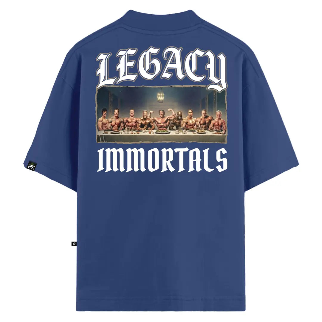 Camiseta Oversized Azul 