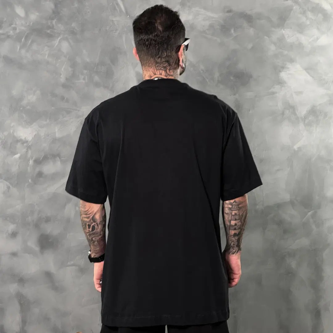 Kit com 10 Camisetas VFK Oversized Preto