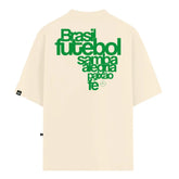 Camiseta Oversized VFK Alma Brasileira Off-White