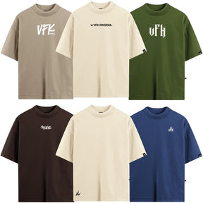 Kit Lendário 6 Camisetas Oversized VFK Origens