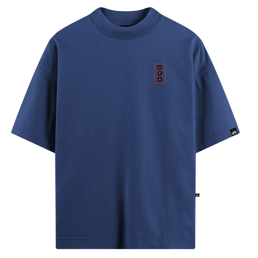 Camiseta Oversized Dragon Azul