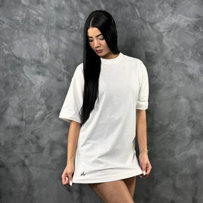 Camiseta Oversized Lisa Off White REF. VFK107